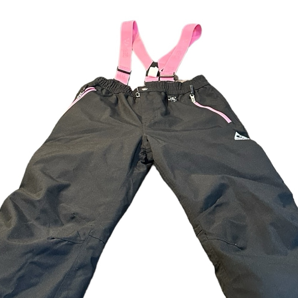 Gerry‎ Black and Pink Snow Pants, youth size 14/16 (fits size small women)